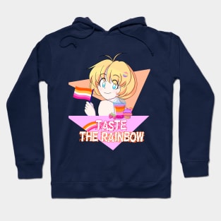 LGBT cute lesbian anime girl shirt Hoodie